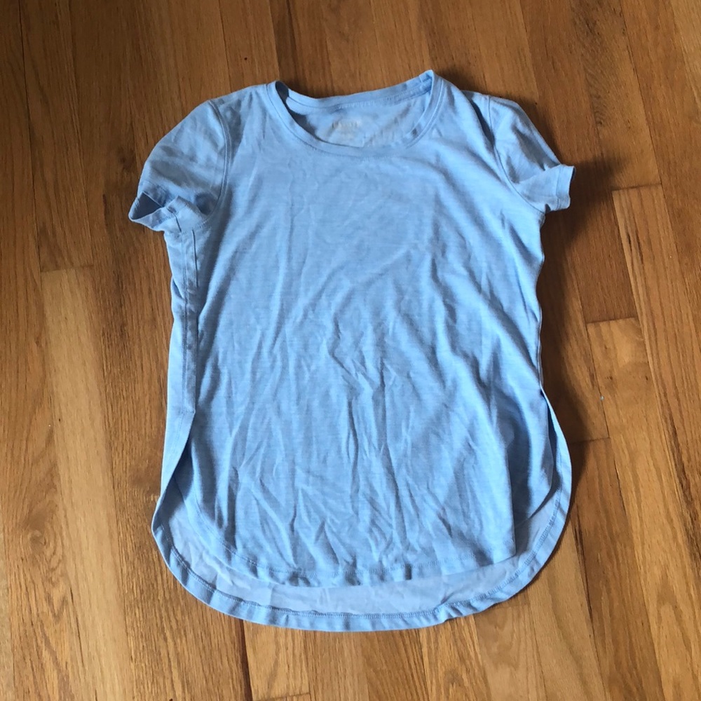 Blue tee shirt